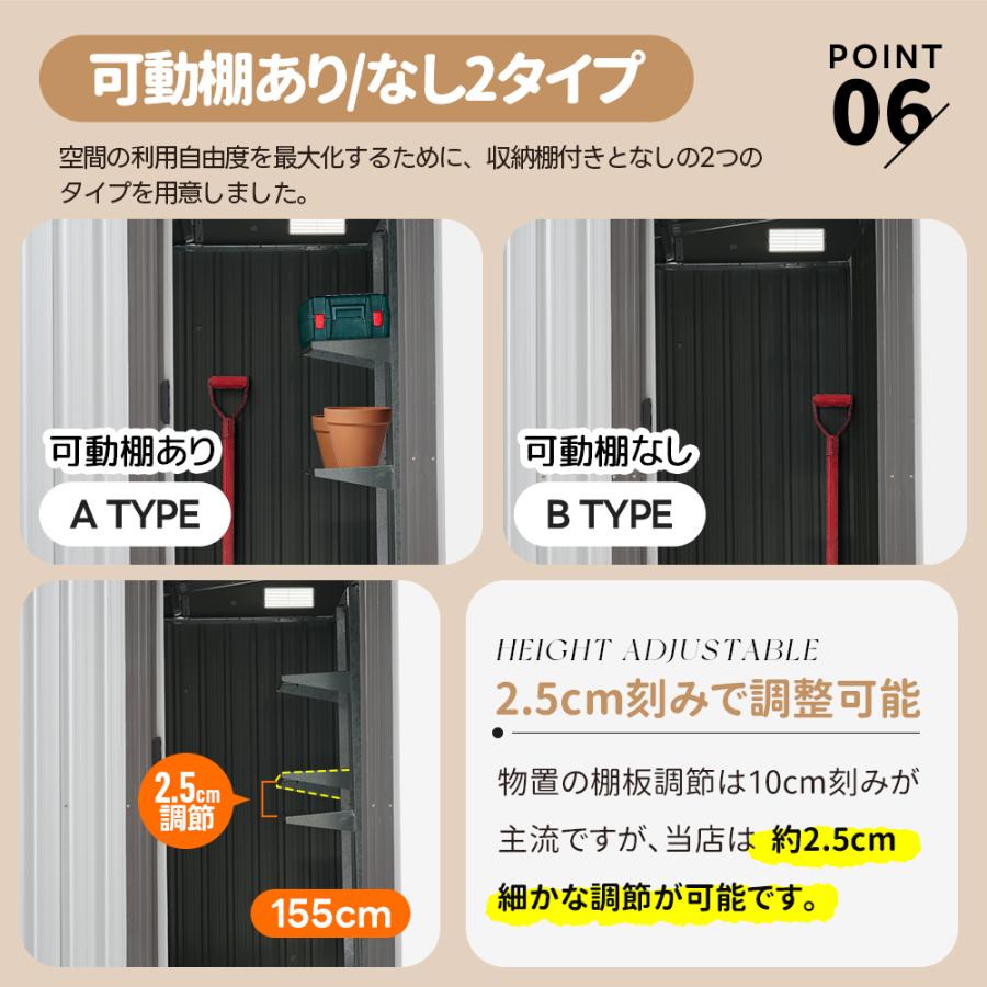 床材補強フレーム付き☆ 物置 屋外 倉庫 大型 スチール 防さび 防水