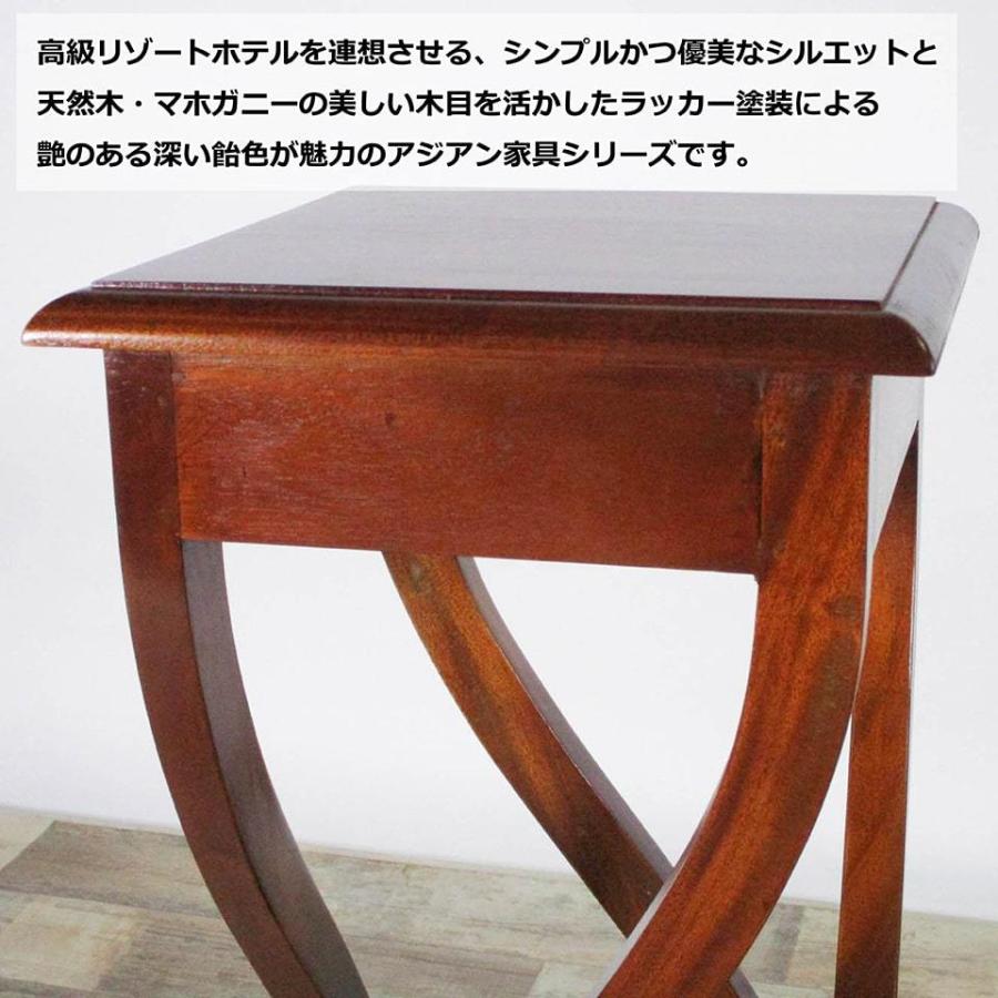 アジアン家具 イニュルスタンド スタンド 花台 幅30cm 奥行き30cm 高さ 