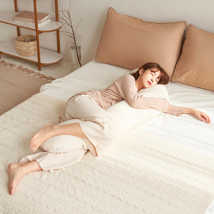 抱きまくら L字型 ボディクッション 130cm×65cm 洗える L型 8色 ボディ