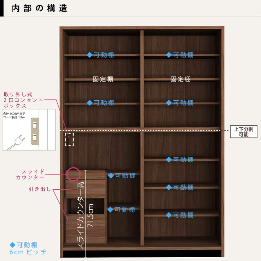 幅138cm 食器棚 キッチンボード 収納庫 レンジボード 引き戸 隠せる