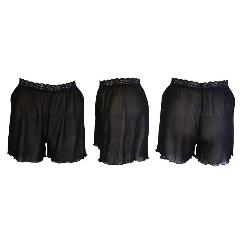 ペチコートパンツ シルク100％ ウエストレース付き