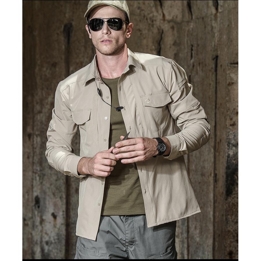 ミリタリーシャツ　ワイシャツ 楽天市場】ミリタリーシャツ 半袖シャツ カジュアルシャツ メンズ