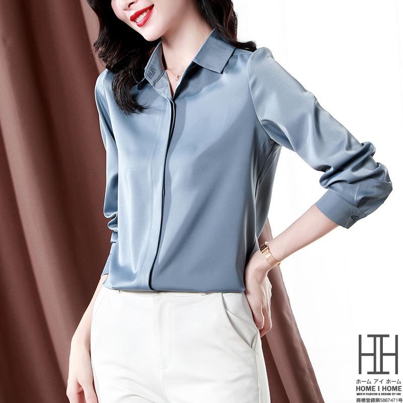 新品未使用 シルクブラウス シャツ ブラウス セール】 【洗える】LISERONS / シルクシャツブラウス （シャツ