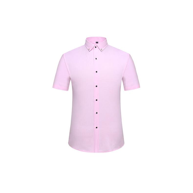 シャツ メンズ メンズシャツ 半袖シャツ メンズ 白シャツ ボタンダウンシャツ ワイシャツ ビジネス ボタン クールビズ サマー｜yumekakaku｜16