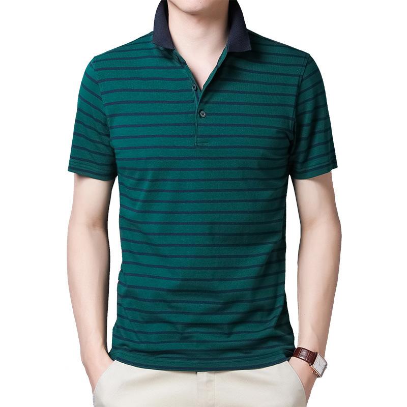 ポロシャツ メンズ 半袖 ボーダー柄 ビジポロ ストレッチ カジュアル ゴルフウェア おしゃれ 新作 夏物 Dpl1 夢価格 通販 Yahoo ショッピング