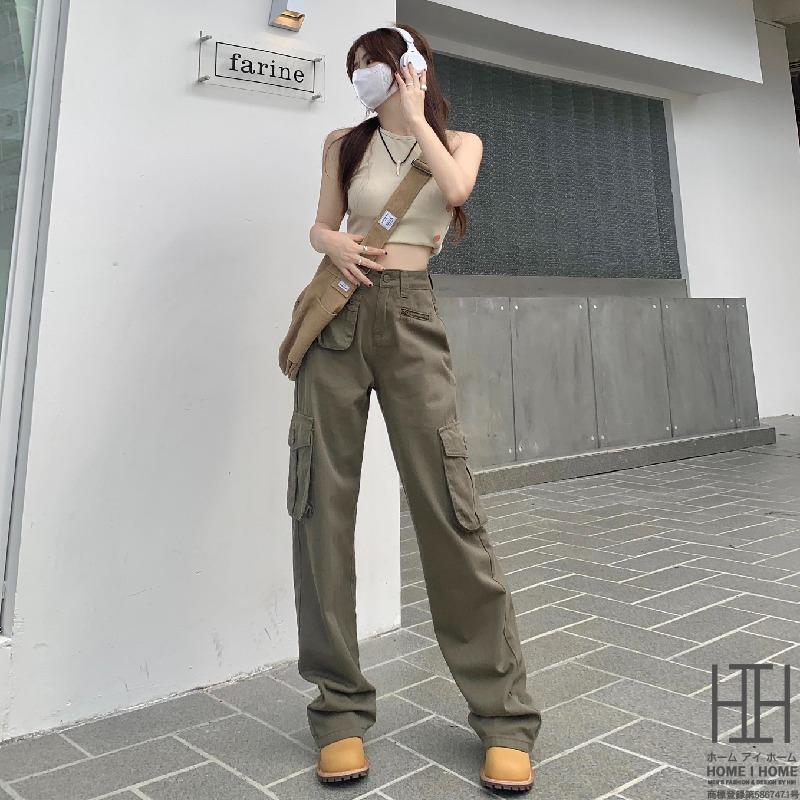 ホームアイホーム レディース カーゴパンツ 欧米 ストリート ホームアイホーム レディース カーゴパンツ 欧米 ストリート