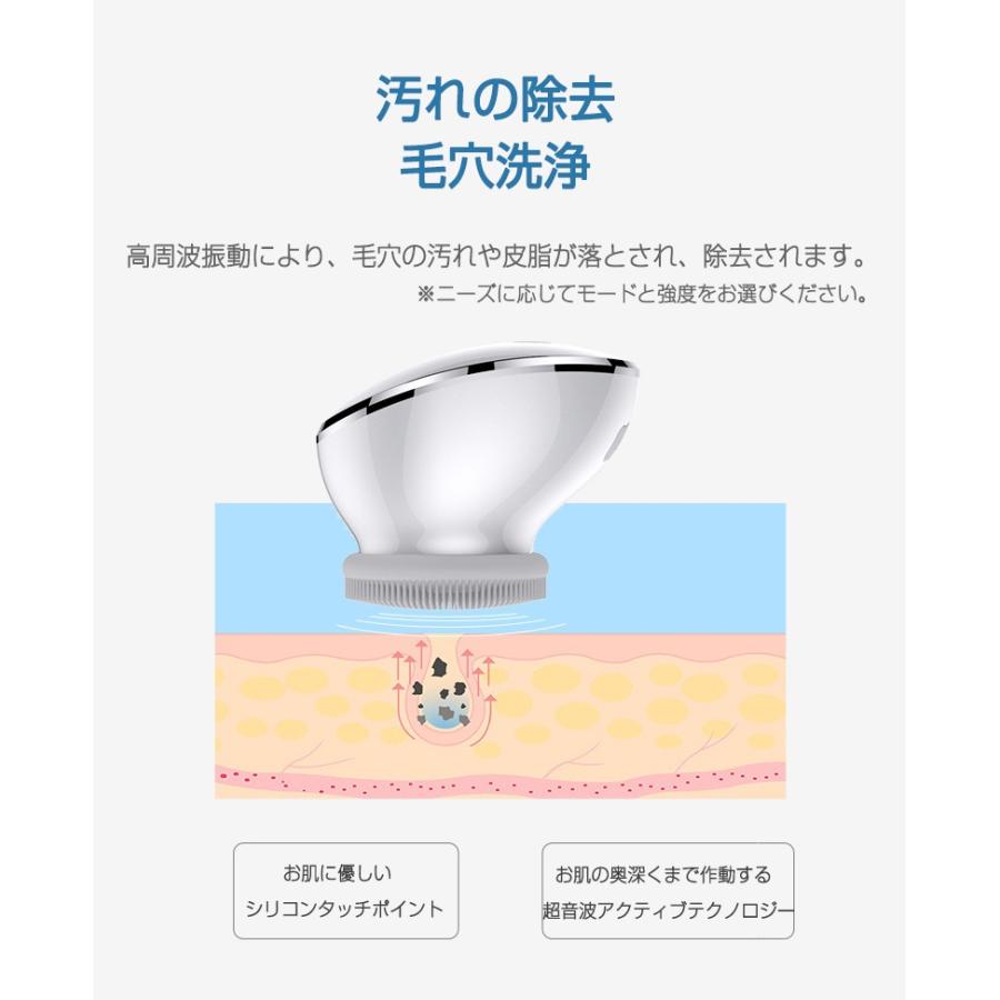 ホームアイホーム 温感導入 洗顔ブラシ 毛穴ケア クレンジング 電動