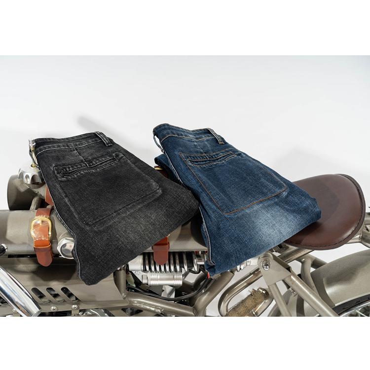 ホームアイホーム デニムパンツ バイクパンツ メンズ ストレッチパンツ