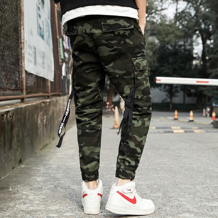 カーゴパンツ メンズ 迷彩柄 テーパードパンツ イージーパンツ ミリタリー系 作業服 ストリート Gzks1601 夢価格 通販 Yahoo ショッピング