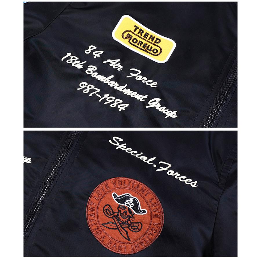 ホームアイホーム メンズ MA1 ミリタリージャケット 中綿コート