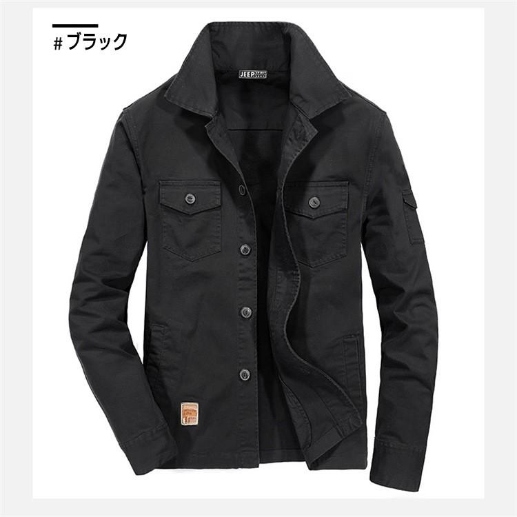 【未使用品】by H バイエイチ　20AWミリタリーシャツ　ミリタリージャケット バイクウェア メンズ ジャケット ミリタリージャケット 立ち襟