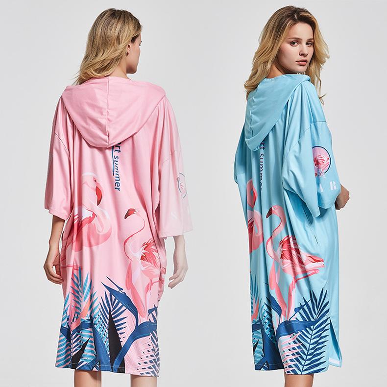 お着替えポンチョ サーフィン ポンチョ 吸水速乾 軽量 ロゴ メンズ レディース Uvカット 薄手 リングッズ おしゃれ 花柄 Ms4001 夢価格 通販 Yahoo ショッピング