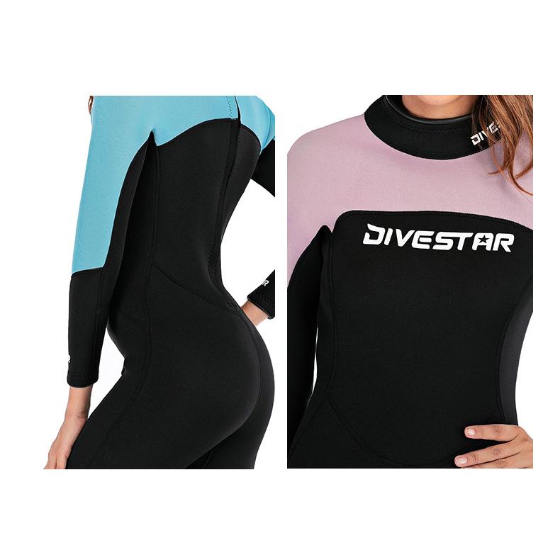 ウェットスーツ フルスーツ レディース 防寒 ストレッチ 保温 バック