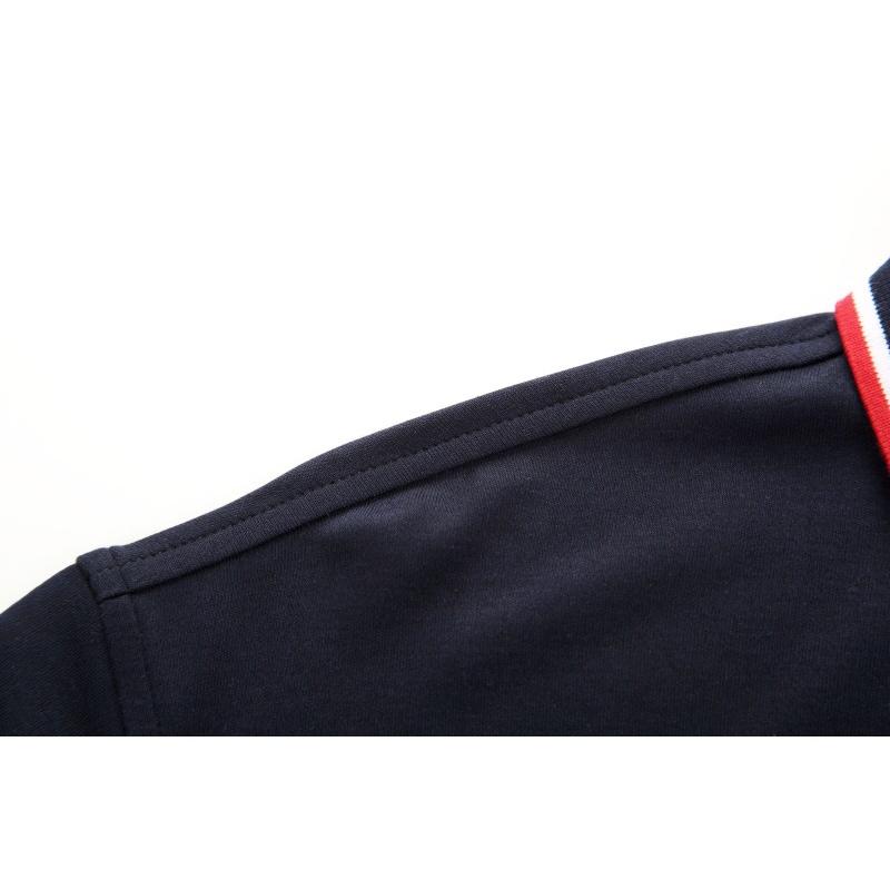 新発売の 新作 長袖ポロシャツ メンズ 無地 刺繍 ビジポロ シルケットコットン カジュアル 秋冬  xn----7sbbagg5cbd3a2ao.xn--p1ai
