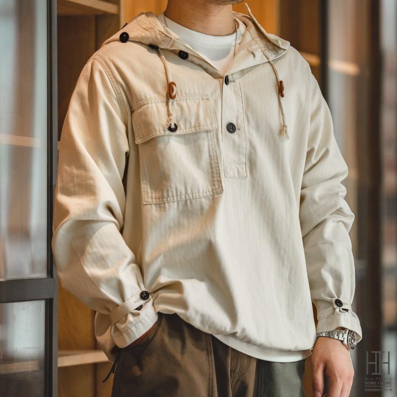 RRL アノラック　サルベージパーカー　フェード 日常を快適にするオールウェザー対応。軽くて動きやすい「撥水