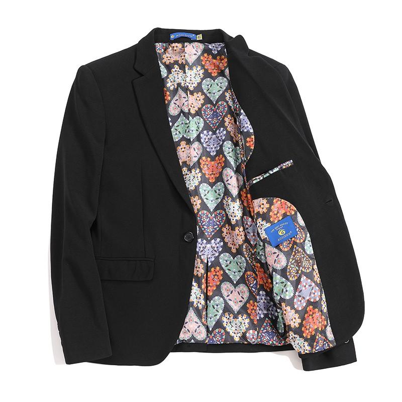 メンズ テーラード ジャケット 裏地花柄 ブレザー コート 形態安定 すっきり 大人スタイル シルエット 快適 ビジネス Xza1607 夢価格 通販 Yahoo ショッピング
