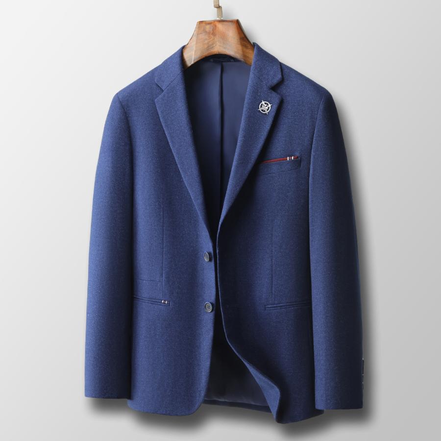 ホームアイホーム ジャケット メンズ テーラードジャケット ウール混