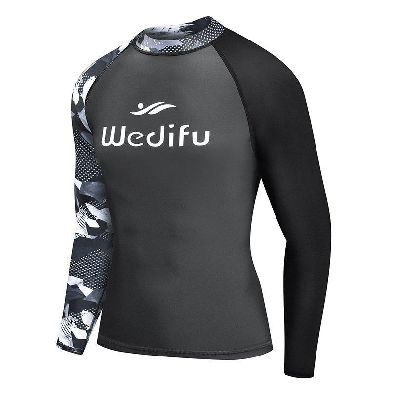 ホームアイホーム メンズ ラッシュガード 長袖 upf50+ 速乾 日焼け対策