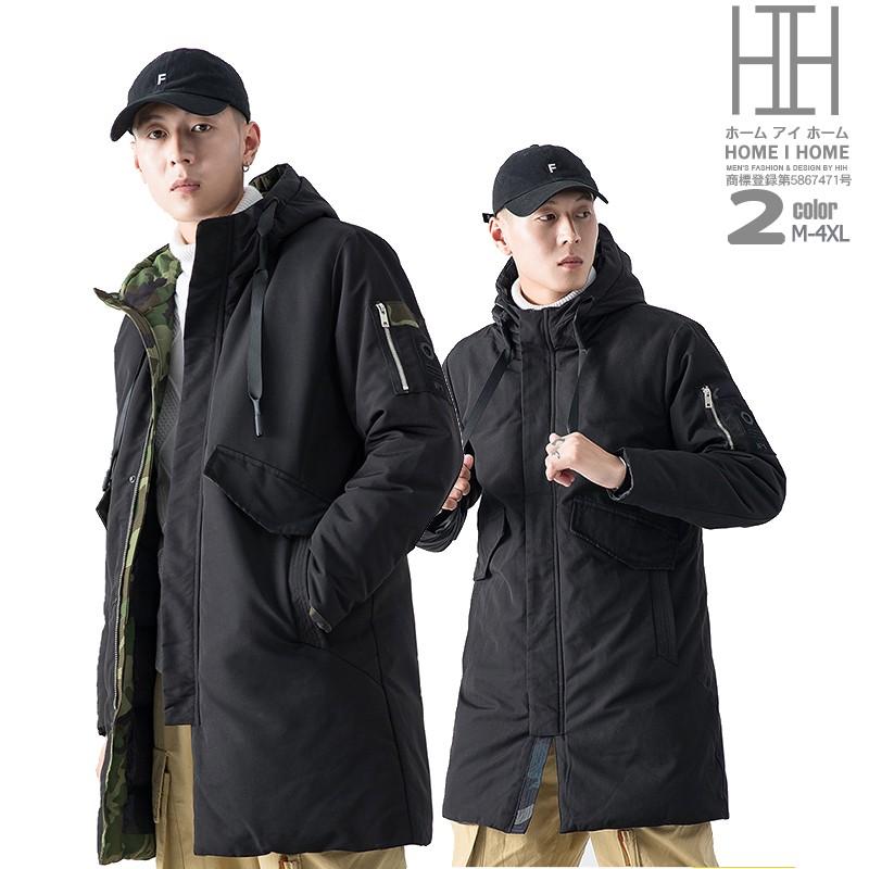 中綿コート メンズ フード付き カモフラージュ 迷彩 切り替え 暖かい 新作 アウター 中綿ジャケット Zm387 夢価格 通販 Yahoo ショッピング