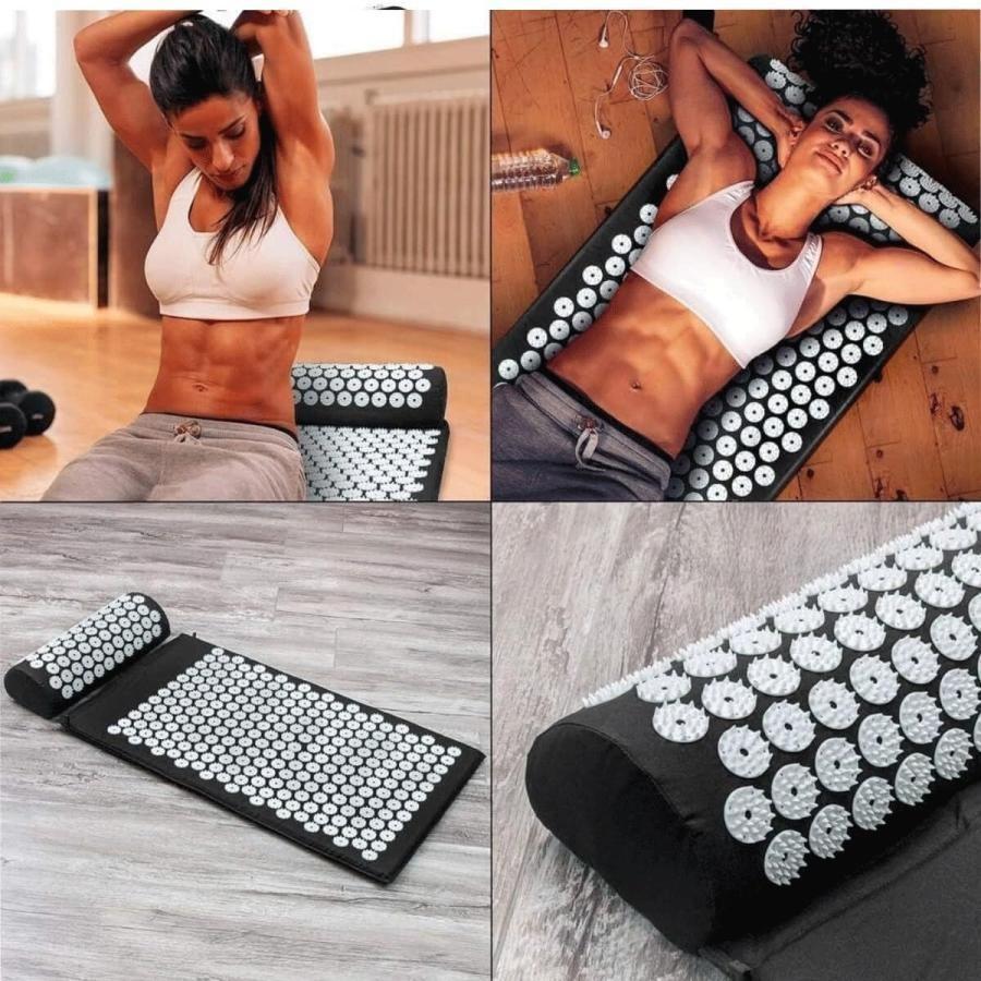 指圧スパイクマットヨガシャクティマットマッサージ