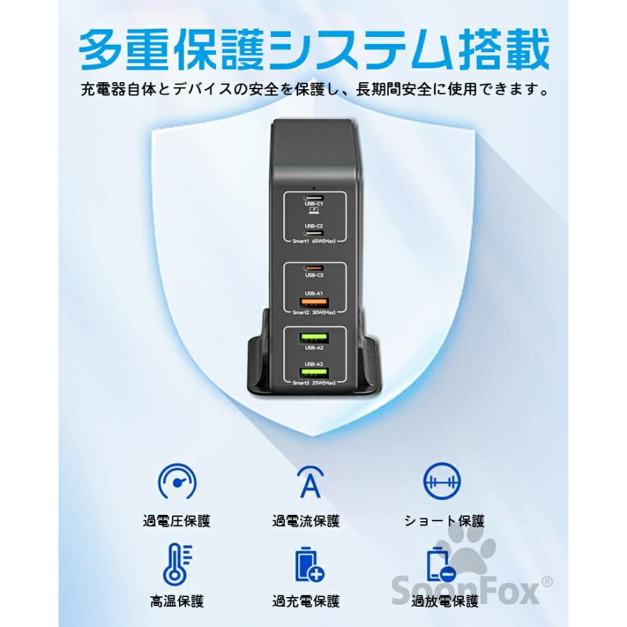 6ポート充電器 アダプター 急速充電 急速充電器合計120W Quick 6ポート充電器 アダプター 急速充電 急速充電器合計120W Quick