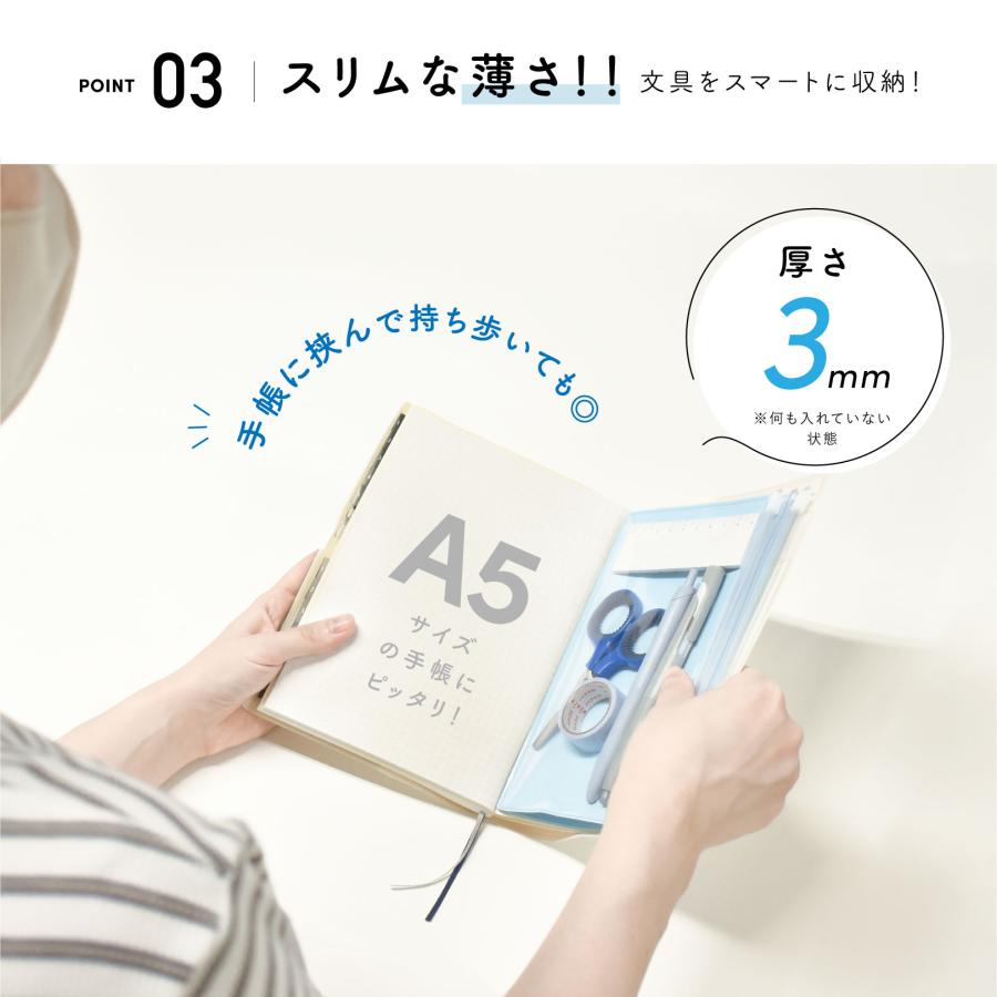 3ポケットクリアポーチ クリアにまとめるんです 小物入れ SDGs 推し活 お金管理 | ブランド登録なし | 08