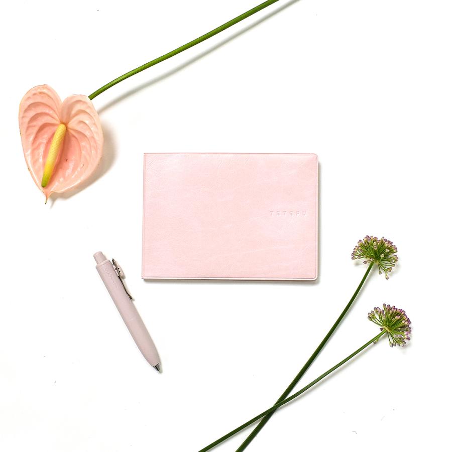 TETEFUハーフ 手帳カバー 専用カバー A6横 コンパクト手帳 : 手帳