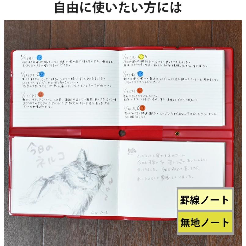 折りたためる手帳 TETEFU フリーセット 月間 週間 ToDo ガントチャート