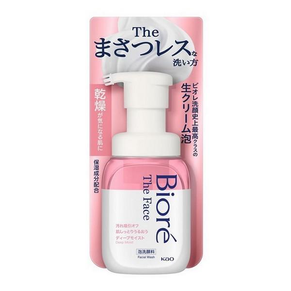 《花王》　ビオレ　ザフェイス　泡洗顔料　ディープモイスト　本体　200ml｜yumekurage