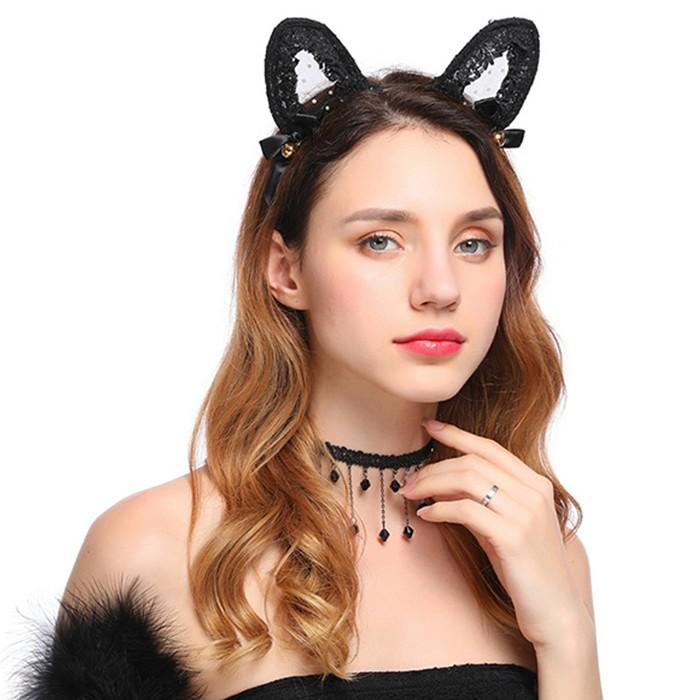 猫耳 ハロウィン カチューシャ リボン付き かわいい 髪飾り コスプレ Acmm8 夢line 通販 Yahoo ショッピング