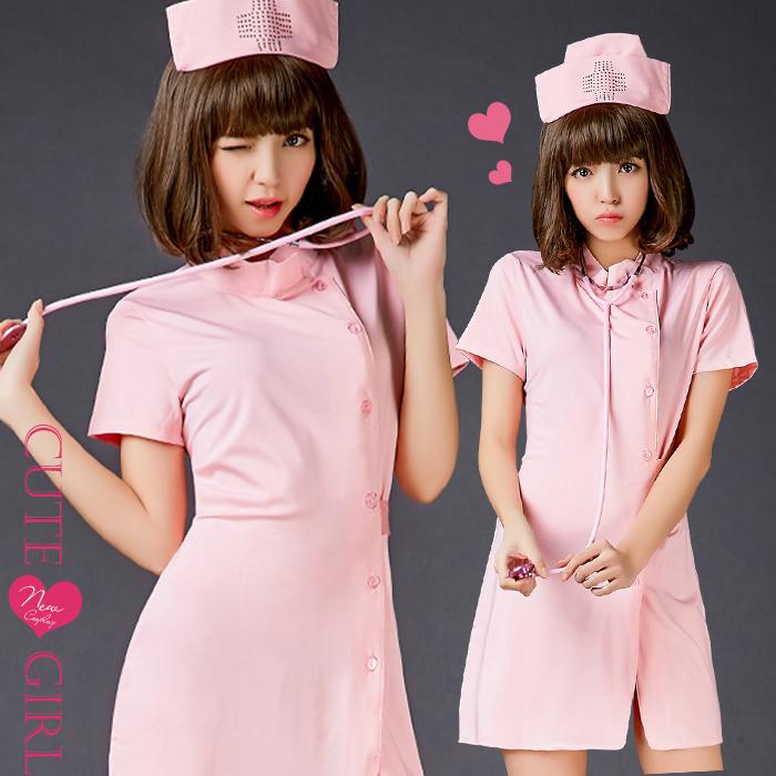 別倉庫からの配送】 ハロウィン コスプレ コス ナース ピンク ナース衣装 通販 ハロウィン コスプレ ナース ナース服 女医 医者 衣装 ナース服 3点 ワンピース キャップ ベルト 看護婦 看護師 白衣 コスチューム 可愛い ハ