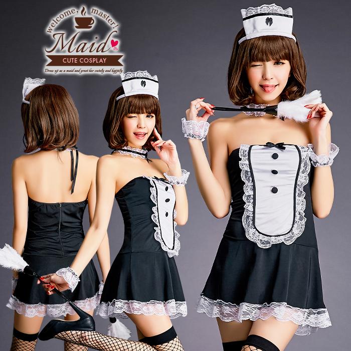 メイド メイド服 ウェイトレス ウェイトレス服 大人 セクシー 仮装 こすぷれ ゴスロリ 学園祭 Ll1038 夢line 通販 Yahoo ショッピング