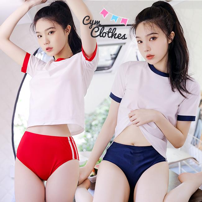 店舗良い 2セット スク水 ブルマ コスプレ 水着 体操着 体操服 セクシー ニーハイ 体操服 コスプレ セクシー ランジェリー ブルマ 定番 セット 紺色 匿名配送