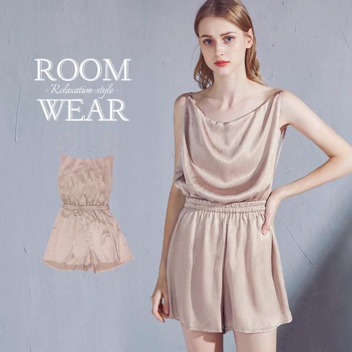 ロンパース ルームウェア セクシー レディース 夏春 ルーム ショートパンツ ナイトウェア 部屋着 パジャマ オールインワン ランジェリー リラックス ゆるテロ Osr 夢line 通販 Yahoo ショッピング