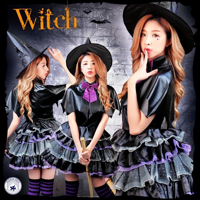 ウィッチ 魔女 Parade Decoオリジナル 衣装 仮装 コスプレ ハロウィン コスチューム仮装 コスプレ衣装 ハロウィーン 魔女コスプレ 新作 Pdo003 夢line 通販 Yahoo ショッピング