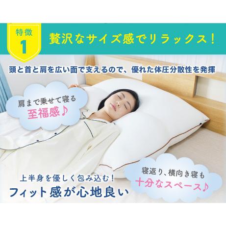 空間fitの夢まくら リラックス ホテルタイプ 専用カバー付 あすつく