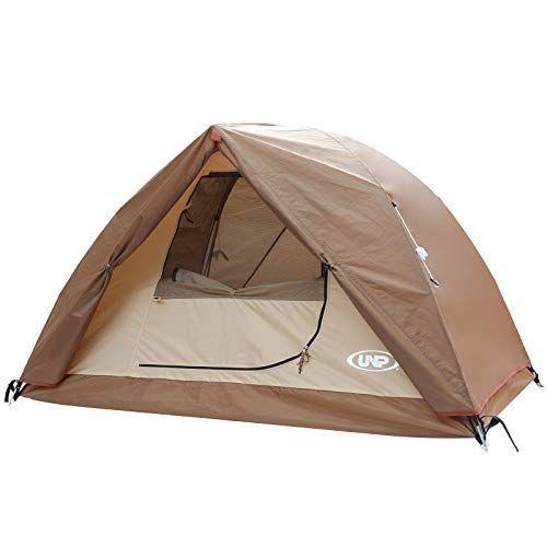 【ギフト】 UNP テント 1-2人用 キャンプテント 前室付き 二重層構造 アウトドア ＆ツーリング用 防風 防水 軽量 通気 ソロキャンプ 組み立て その他アウトドア用品