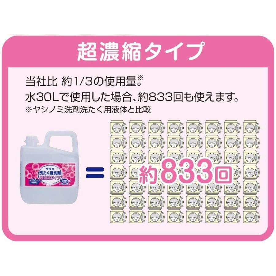 サラヤ 洗たく用洗剤 超濃縮タイプ 850ml|yumemirai-store|02