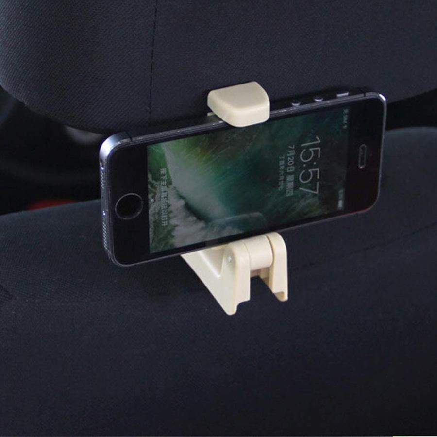 Aulkeysa 車 シートフック 車用収納フック ヘッドレスト カーフック 5 Off 携帯電話ホルダー 荷物 フック 荷物掛け 車後部座席用 車載ホ