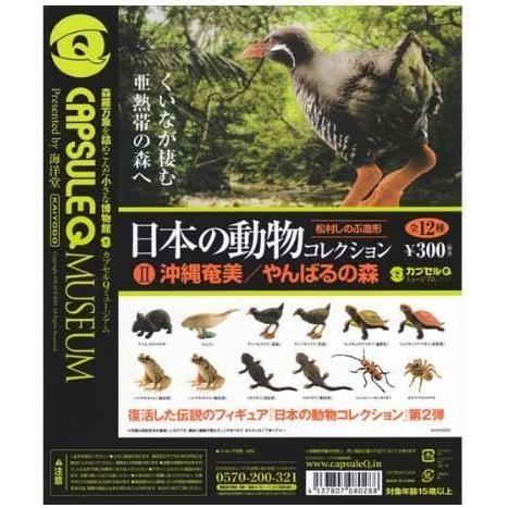 カプセルQミュージアム 日本の動物コレクション やんばるの森 ガチャ