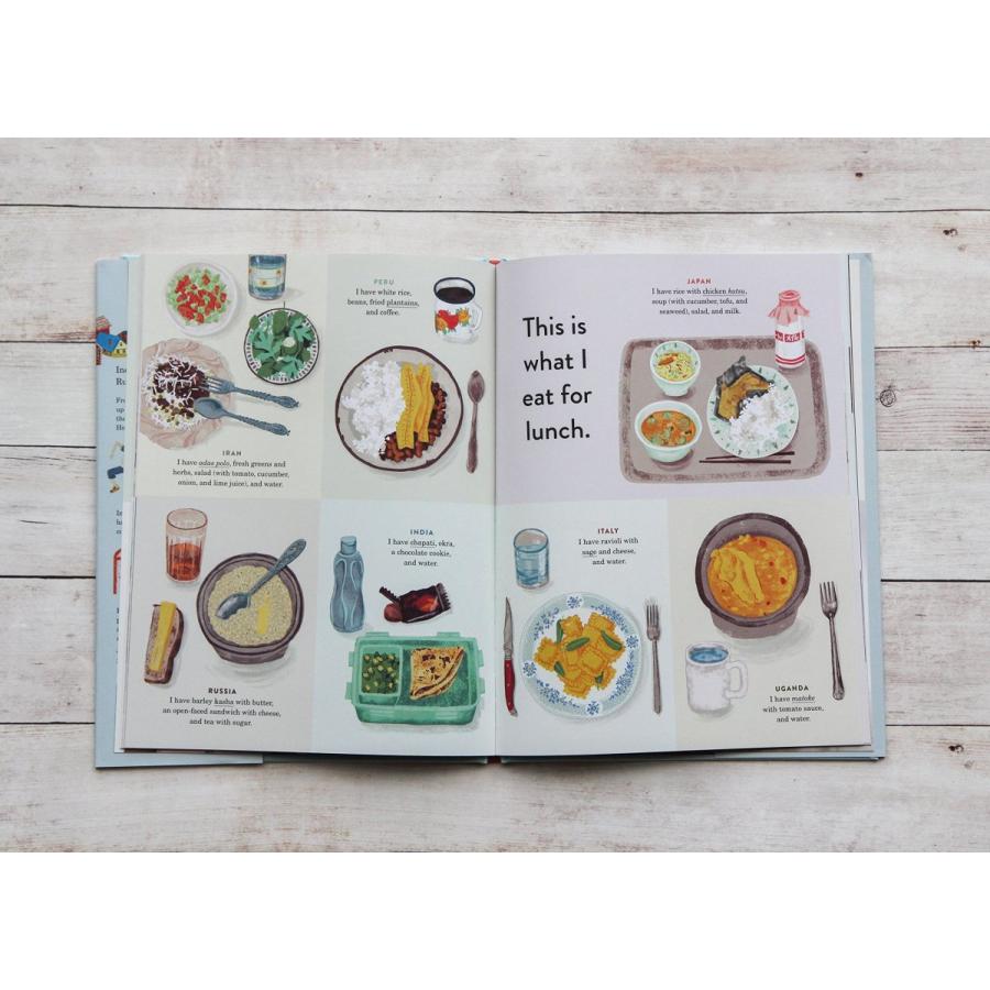 海外の絵本】 This Is How We Do It: One Day in the Lives of Seven