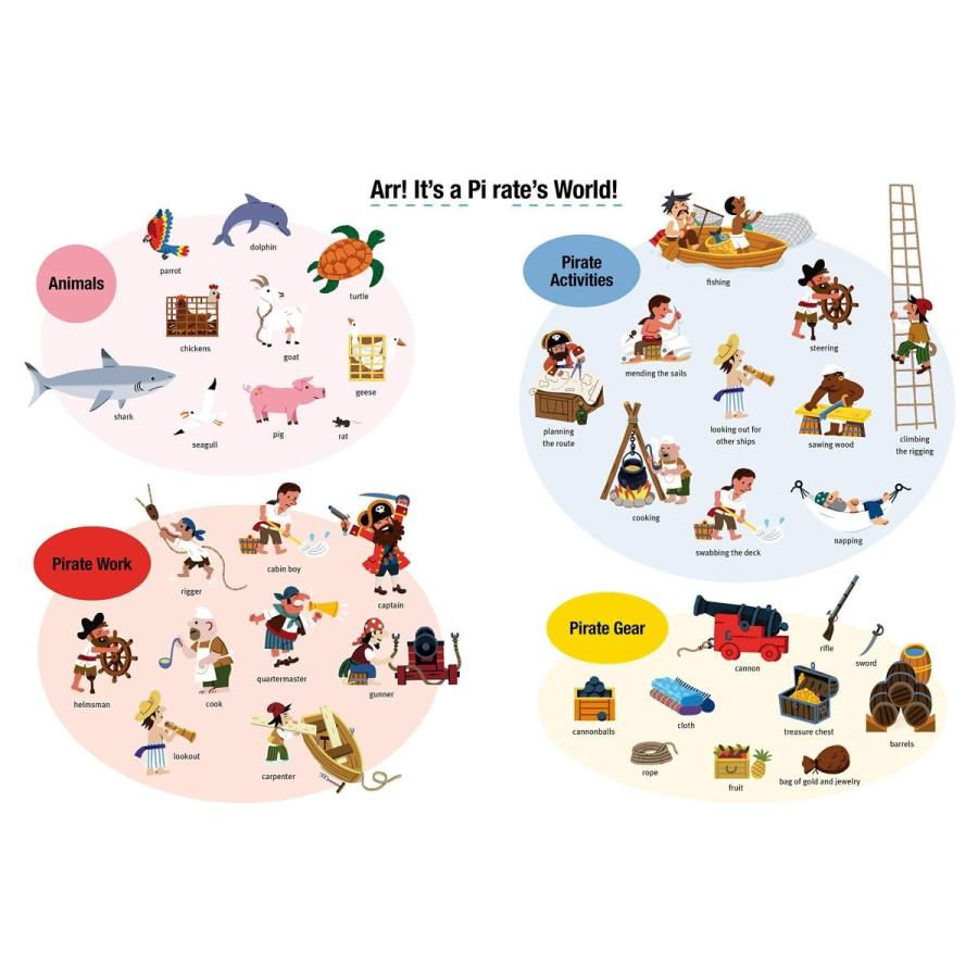 英語のしかけ絵本】Pirates Magnetology CHRONICLE BOOKS