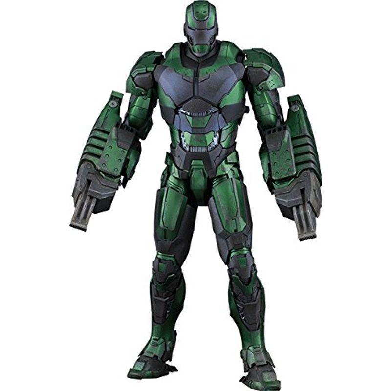 MM#332 ムービー・マスターピース アイアンマン3 16スケールフィギュア アイアンマン・マーク26(ガンマ) デジタルフォトフレーム、写真立て Craig Frames 紙吹雪 モダンホワイト写真フレーム 24 x 32インチ