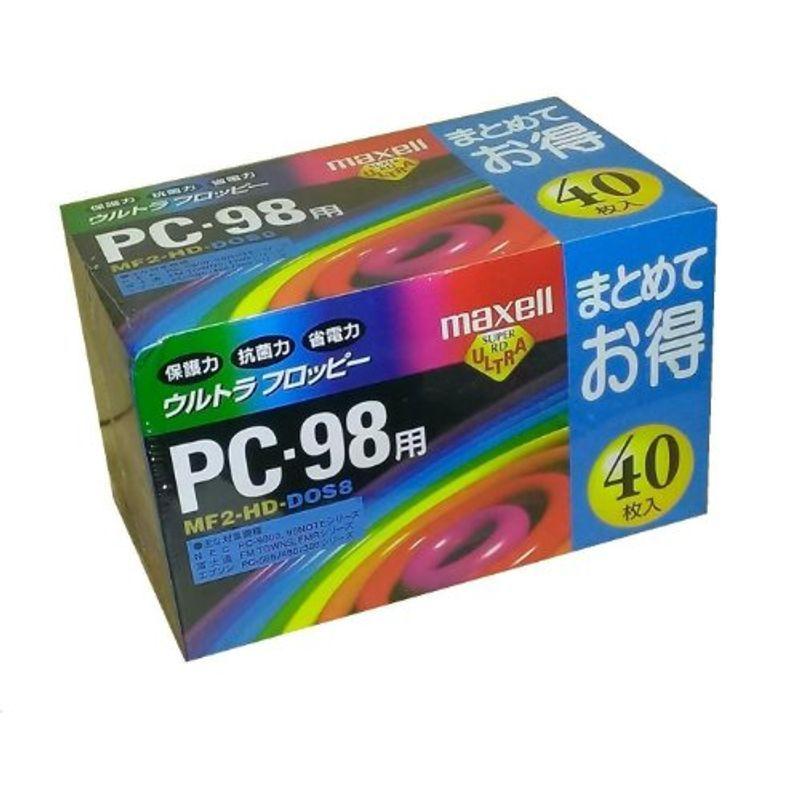１着でも送料無料 maxell PC-98用フロッピー ４０枚パック MF2-HD.DOS8.B40K iPhone用ケース