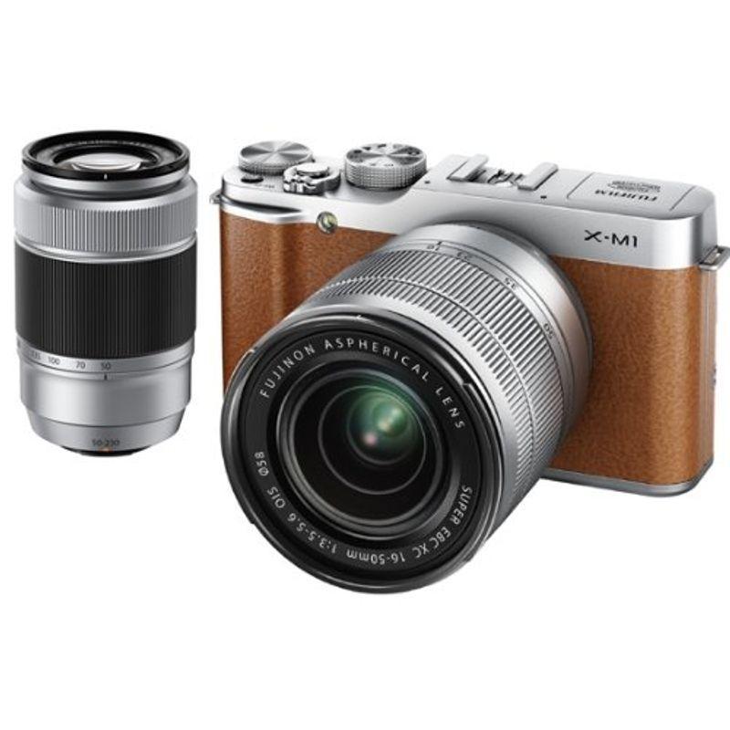 FUJIFILM デジタルカメラミラーレス一眼 X-M1ダブルズームレンズキット