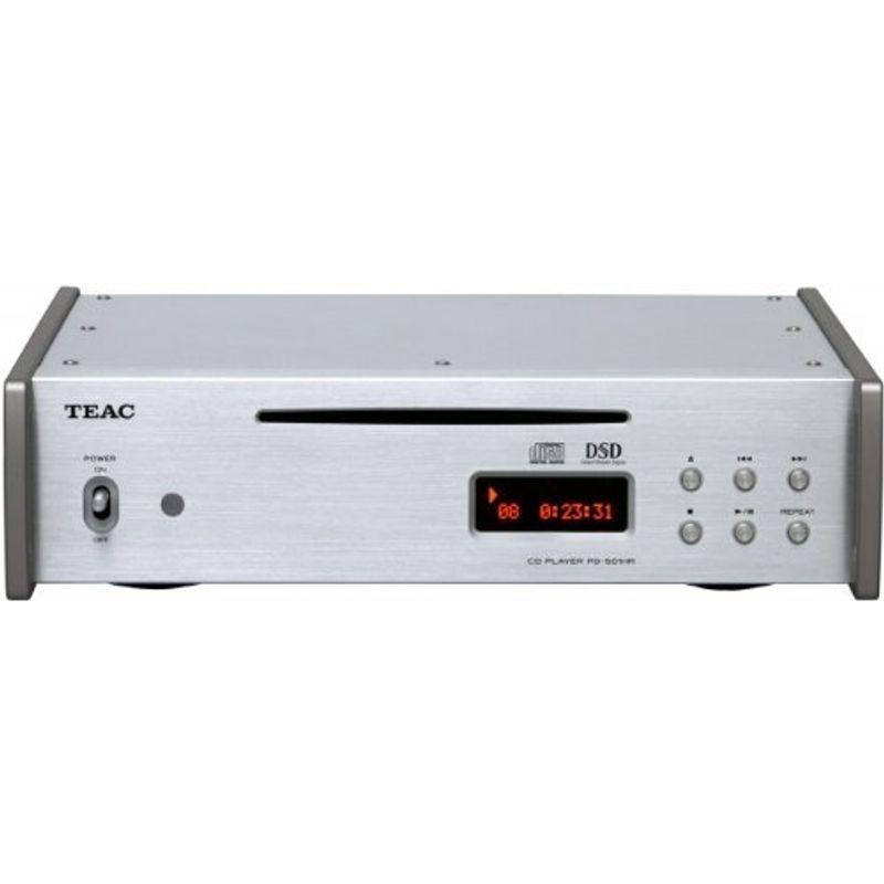 TEAC Reference 501 CDプレーヤー DSD PCMディスク再生 ハイレゾ音源対応 シルバー PD-501HR-S