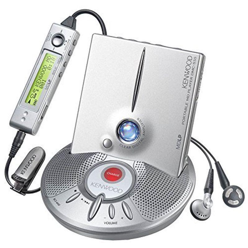 付与付与ケンウッド DMC-S55 ポータブルMDプレイヤー ポータブルオーディオ KENWOOD DMC-V55-B ポータブルMDプレイヤー ブラック