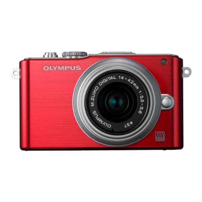 SALE開催中OLYMPUS ミラーレス一眼 PEN LKIT Lite RED E-PL3 レンズ
