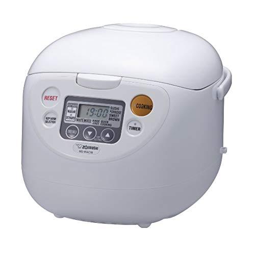 Zojirushi　NS-WAC18-WD　10-Cup　Rice　Micom　and　Cooker　(Uncooked)　Warmer　by　Zojirushi