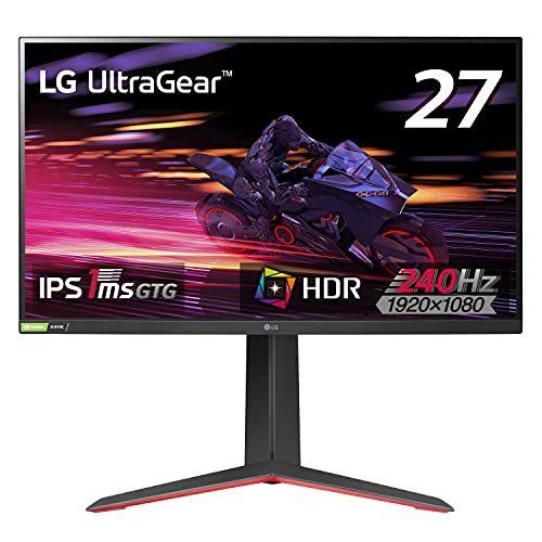 最新の激安 27gp750 B Ultragear ゲーミングモニター Lg 27インチ フルhd Ips 240hz 1ms Gtog Hdr Freesynnc Compatible Hdmi 2 Dp ピボ G Sync Premium ディスプレイ モニター
